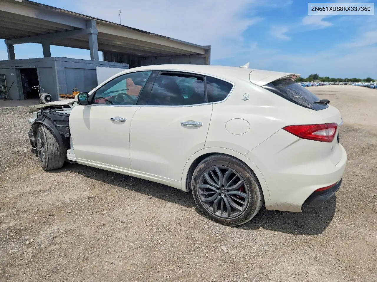 2019 Maserati Levante Sport VIN: ZN661XUS8KX337360 Lot: 73341265
