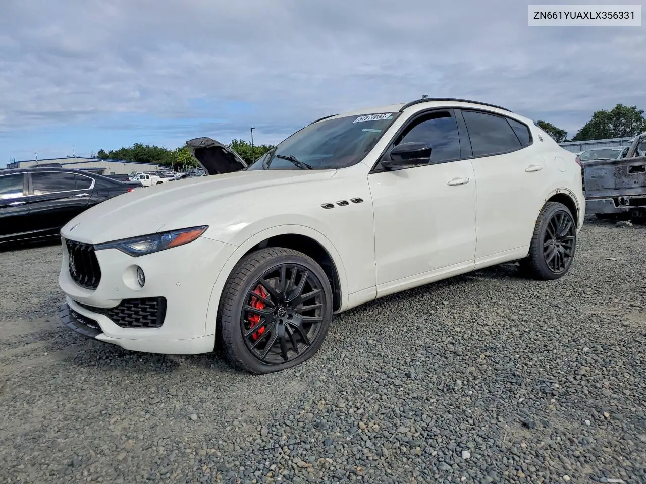 2020 Maserati Levante S VIN: ZN661YUAXLX356331 Lot: 54874086