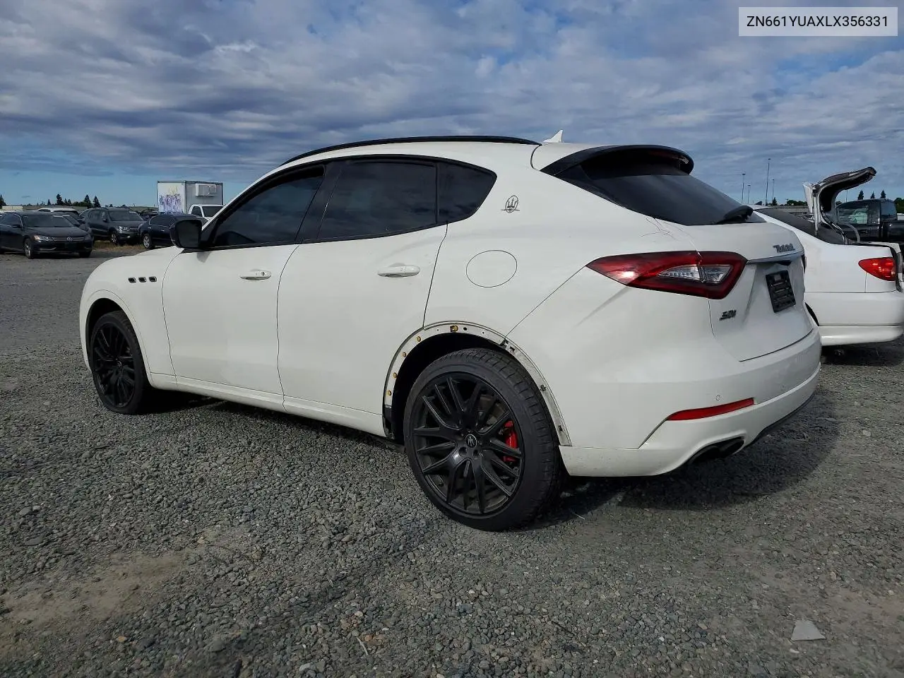 2020 Maserati Levante S VIN: ZN661YUAXLX356331 Lot: 54874086