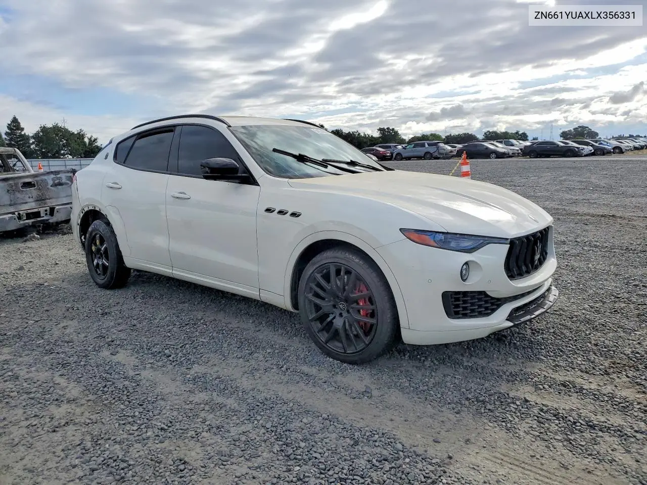 2020 Maserati Levante S VIN: ZN661YUAXLX356331 Lot: 54874086