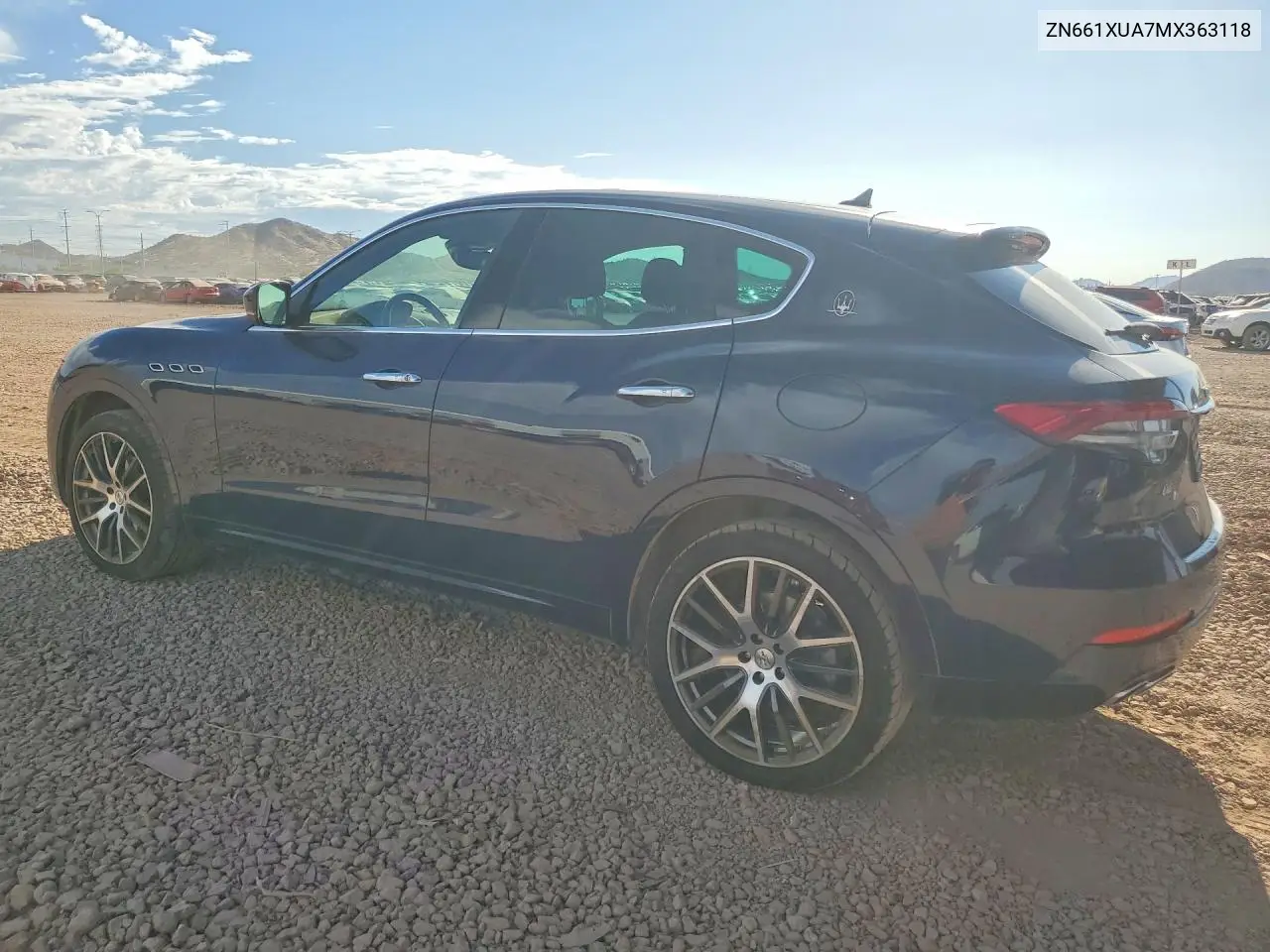 2021 Maserati Levante VIN: ZN661XUA7MX363118 Lot: 58470136