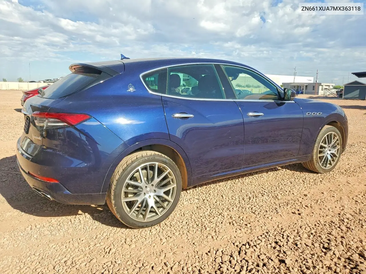2021 Maserati Levante VIN: ZN661XUA7MX363118 Lot: 58470136