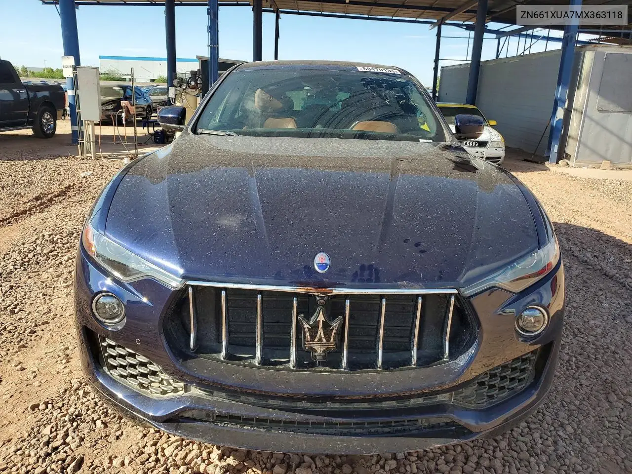 2021 Maserati Levante VIN: ZN661XUA7MX363118 Lot: 58470136