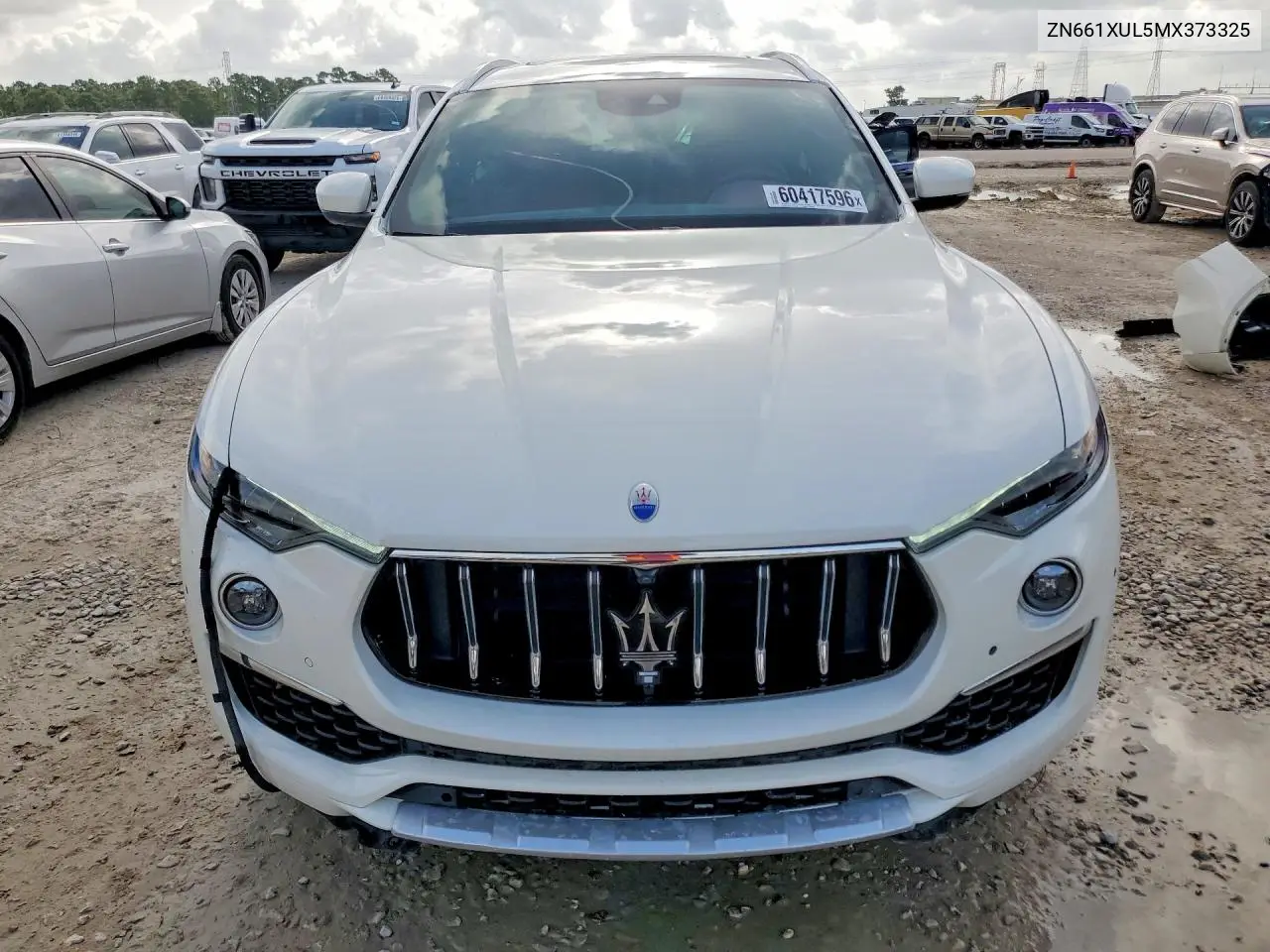 2021 Maserati Levante Luxury VIN: ZN661XUL5MX373325 Lot: 60417596