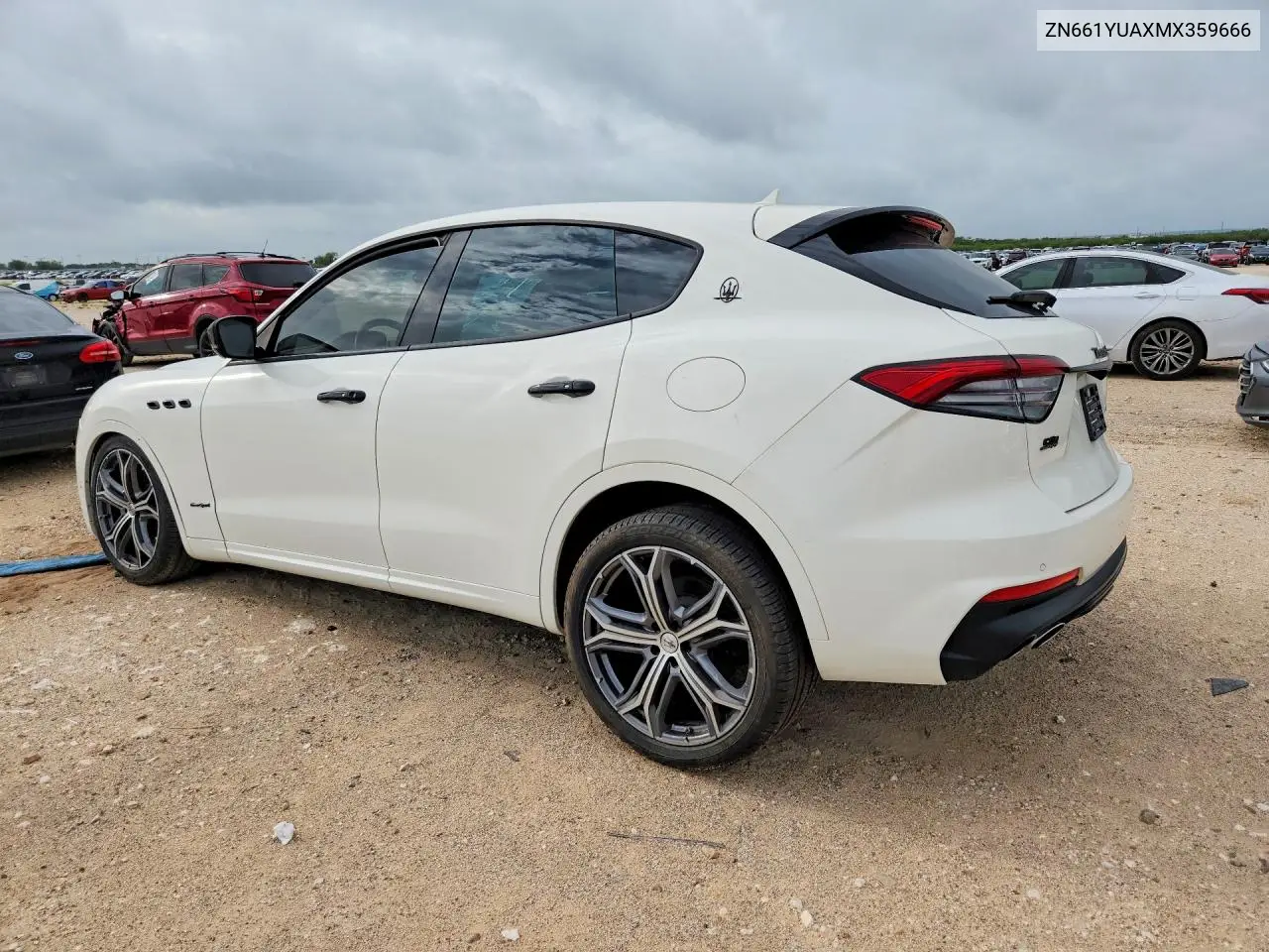 2021 Maserati Levante S VIN: ZN661YUAXMX359666 Lot: 60955656