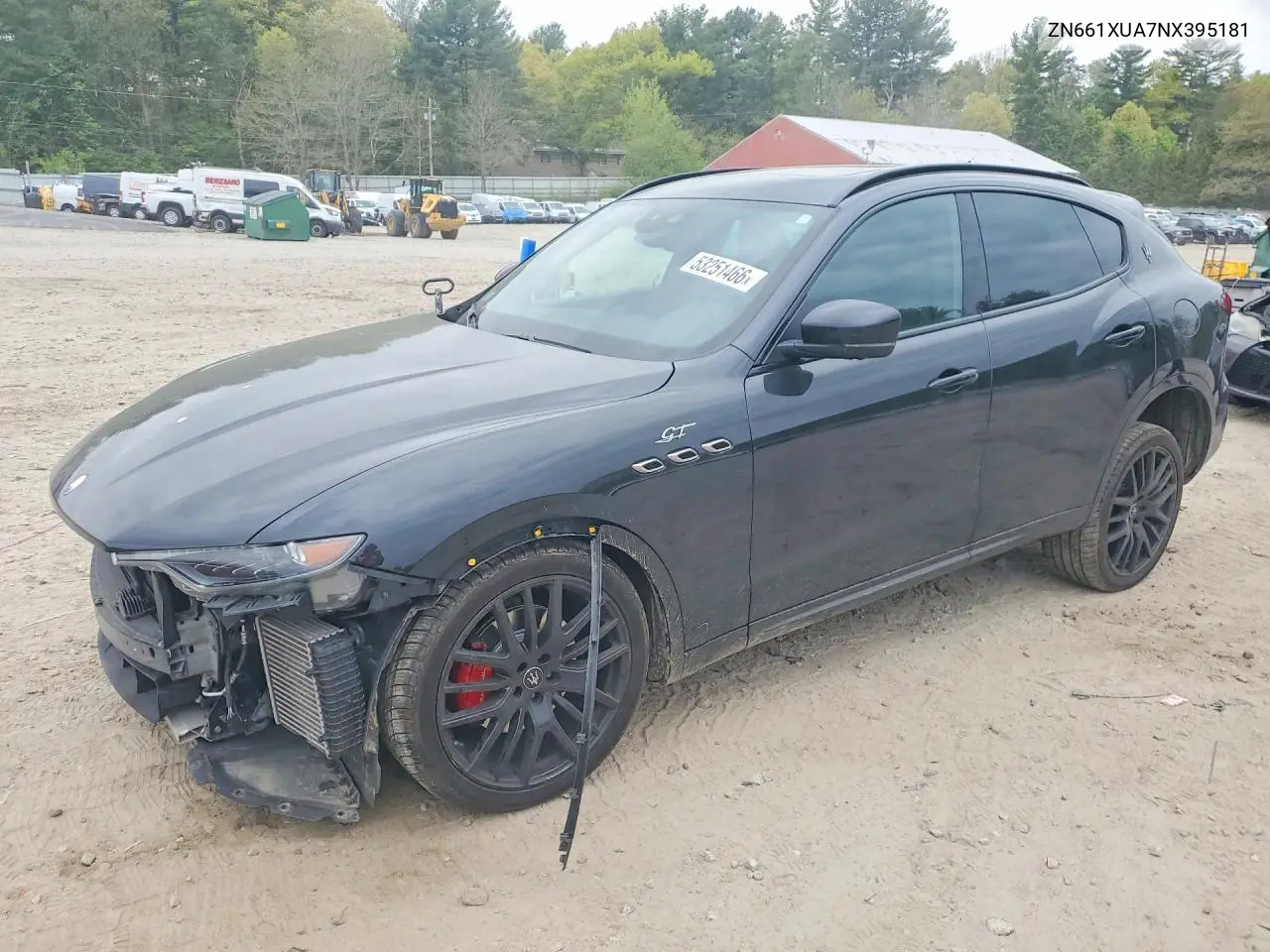 2022 Maserati Levante Base VIN: ZN661XUA7NX395181 Lot: 53251466