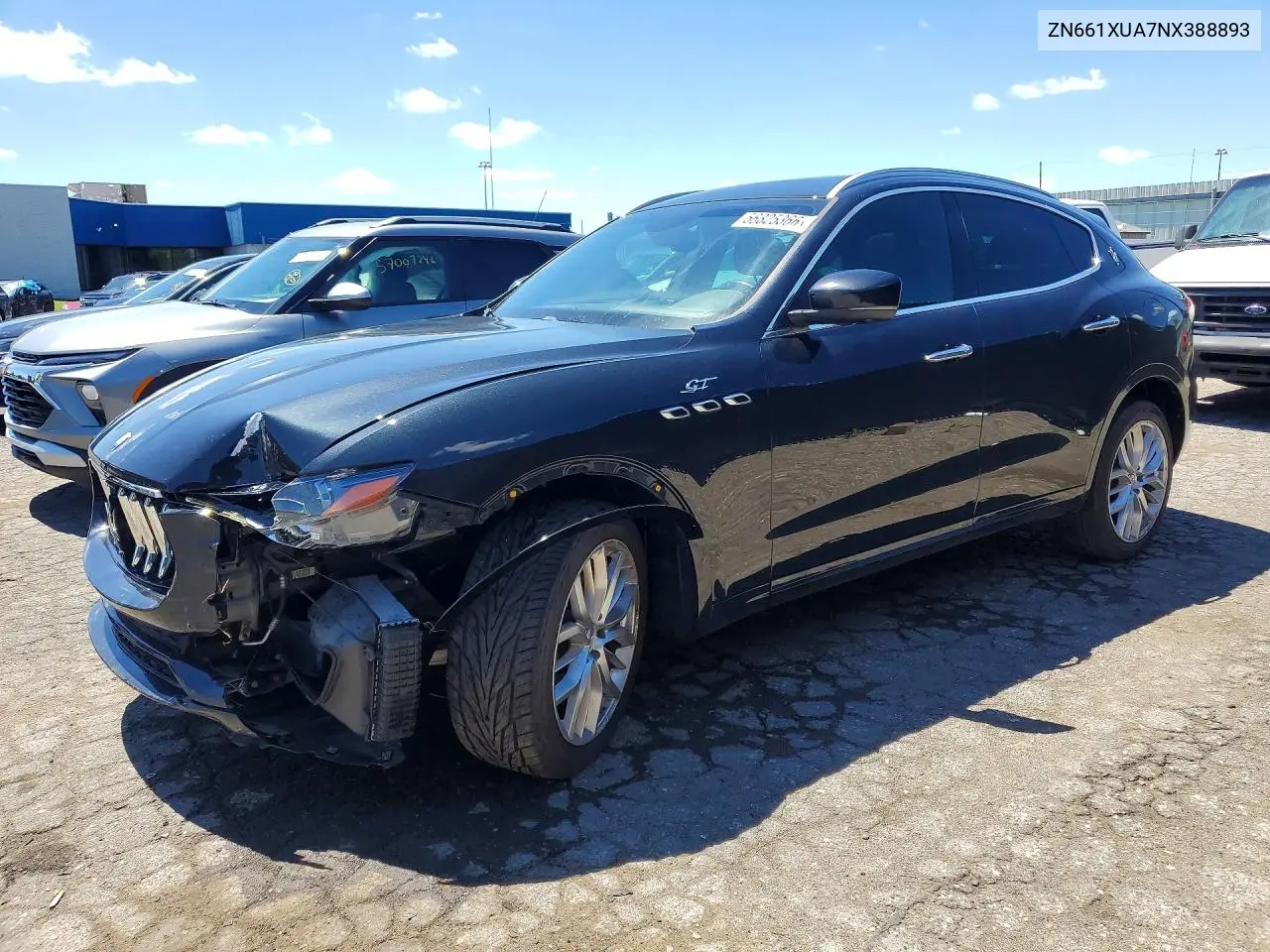 2022 Maserati Levante Base VIN: ZN661XUA7NX388893 Lot: 56825366