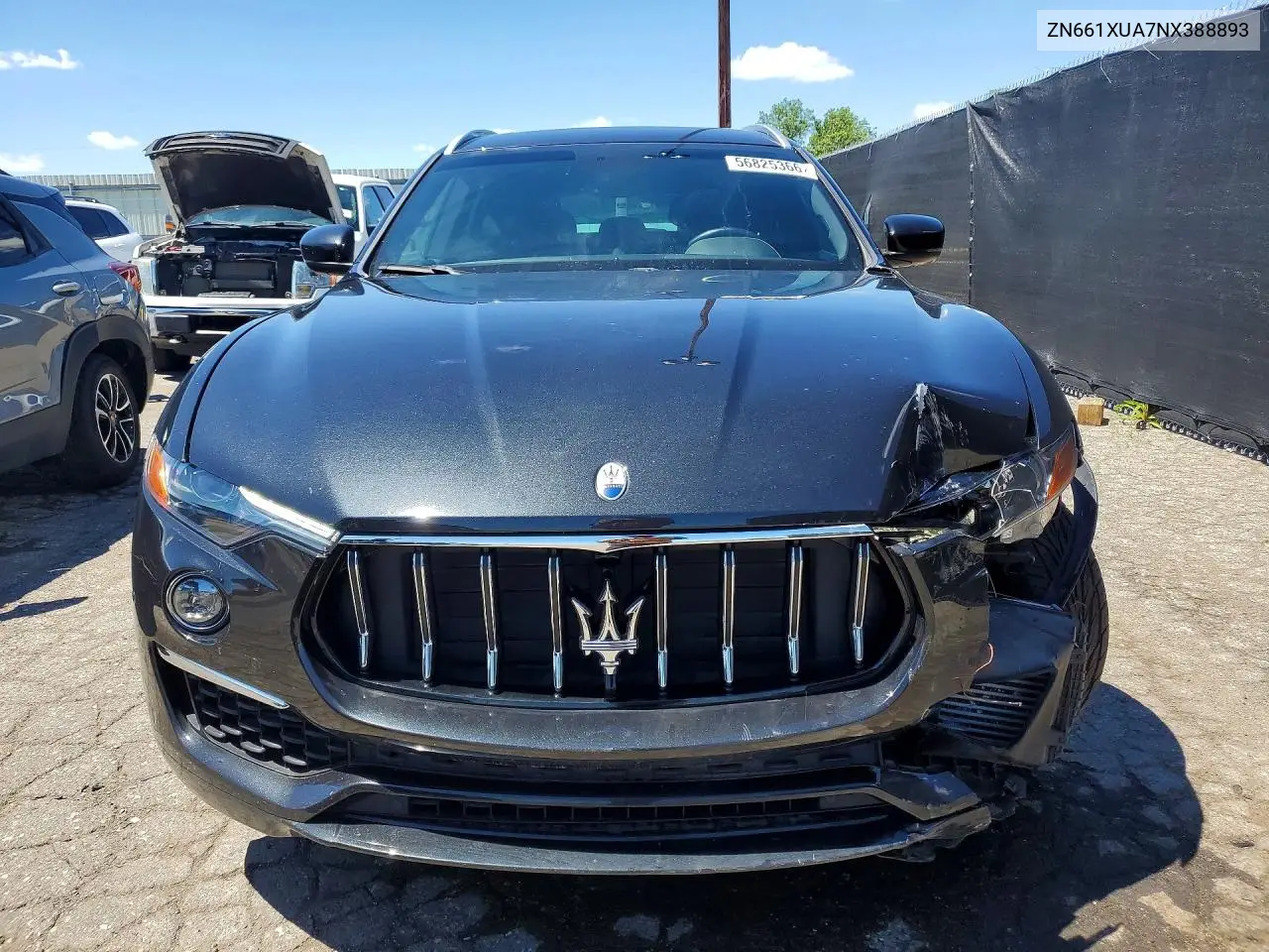 2022 Maserati Levante Base VIN: ZN661XUA7NX388893 Lot: 56825366