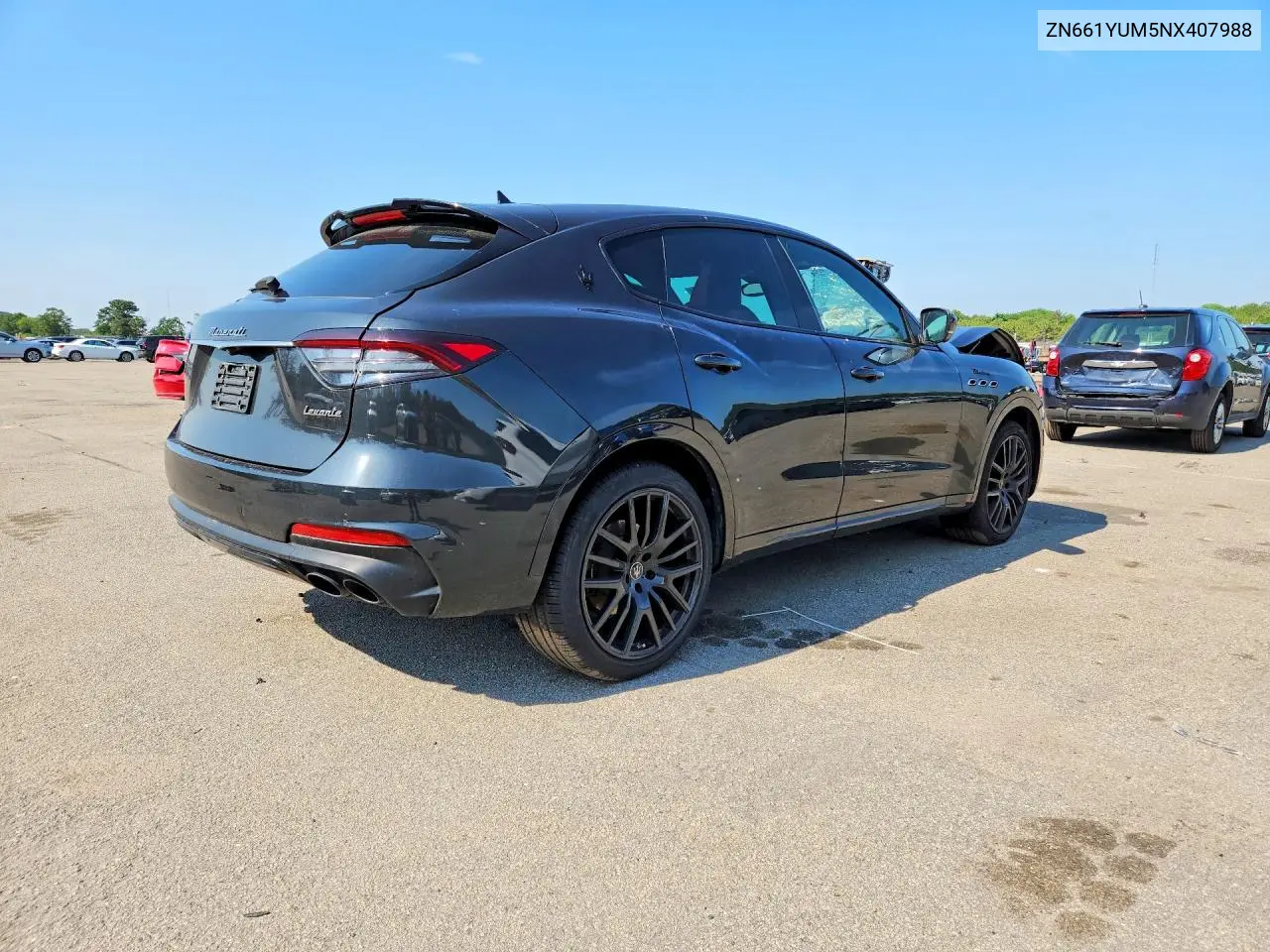 2022 Maserati Levante Modena VIN: ZN661YUM5NX407988 Lot: 58317036
