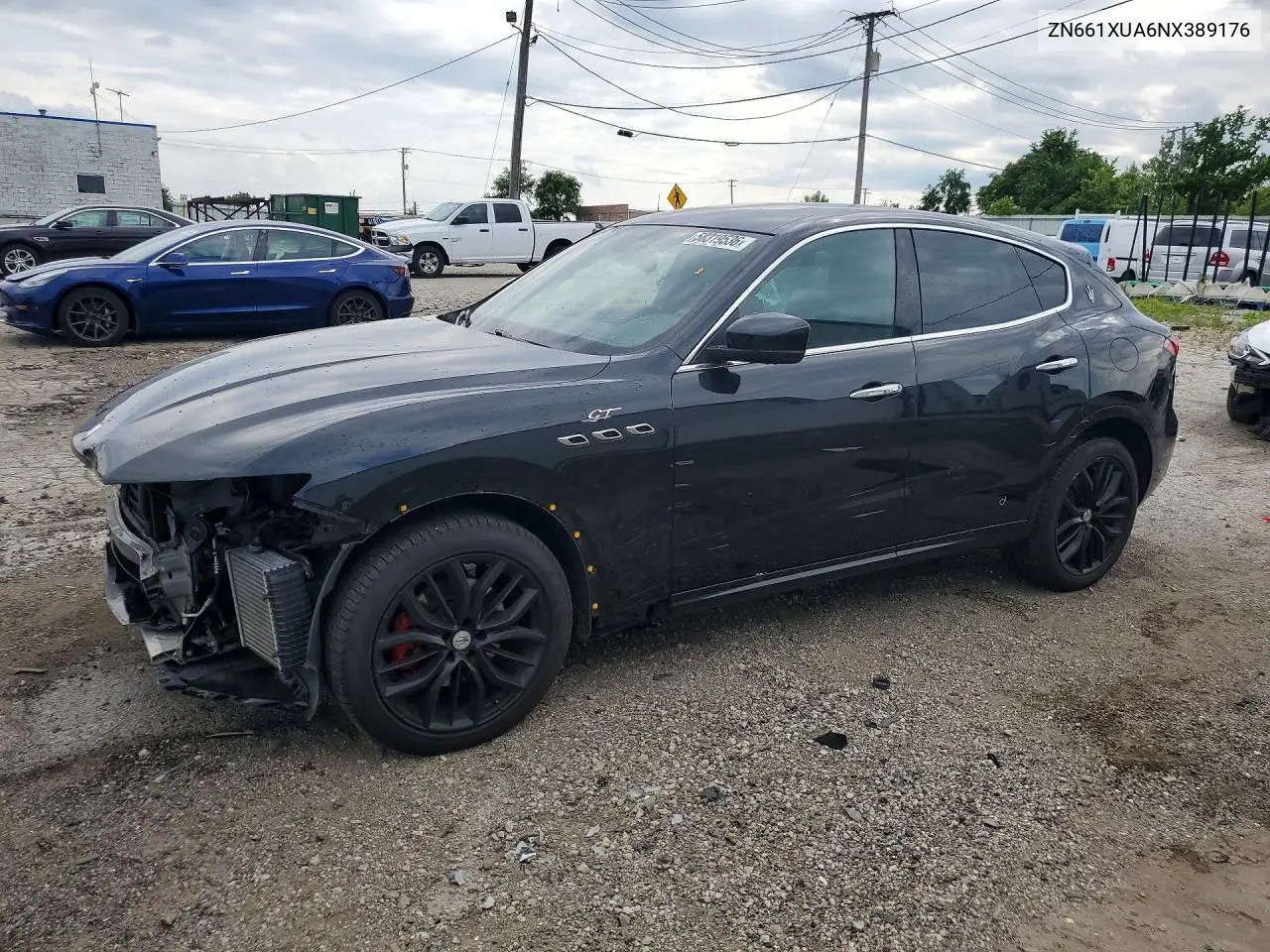2022 Maserati Levante Base VIN: ZN661XUA6NX389176 Lot: 58319536