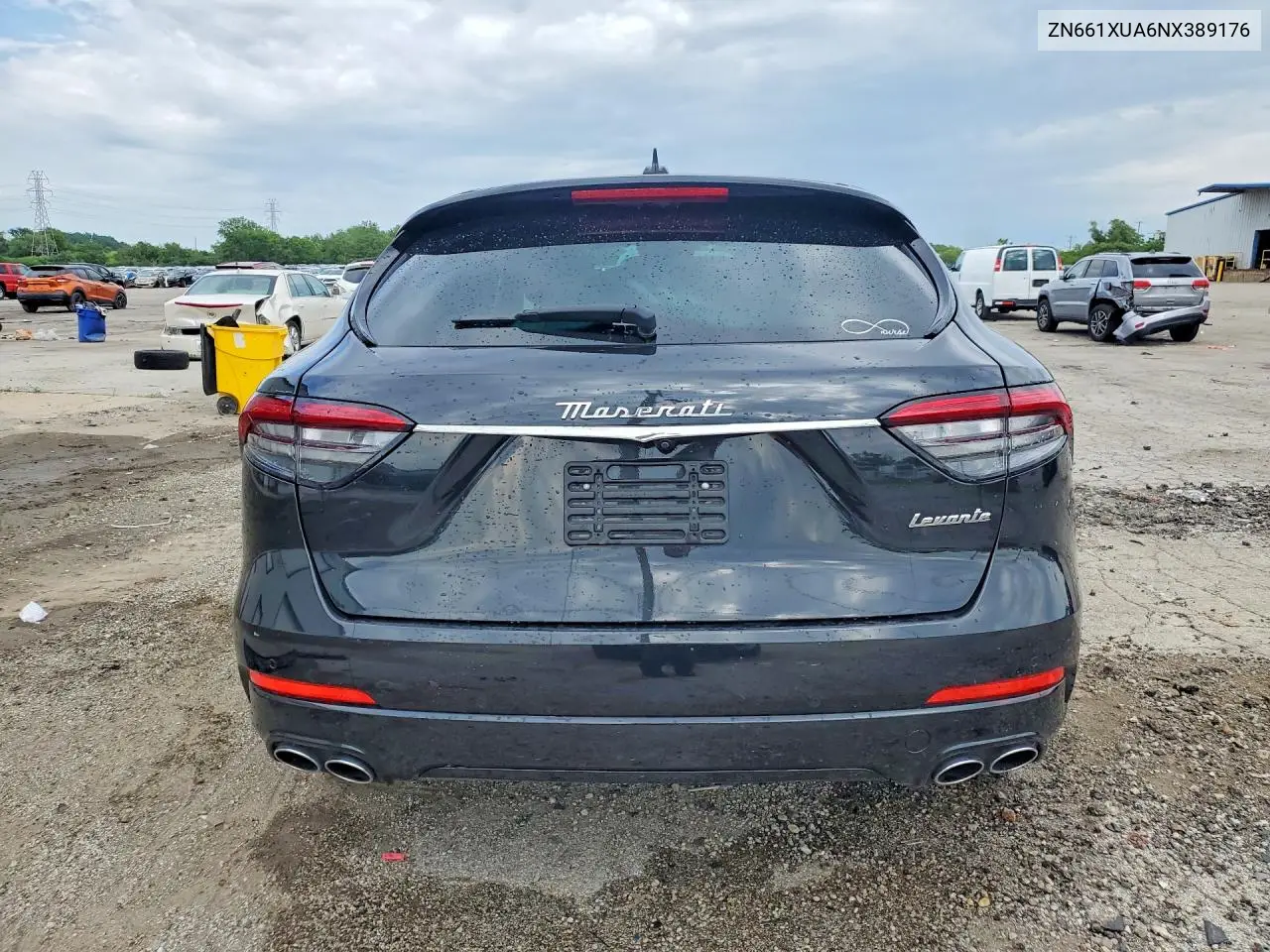 2022 Maserati Levante Base VIN: ZN661XUA6NX389176 Lot: 58319536
