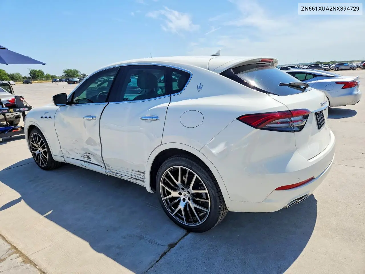 2022 Maserati Levante Base VIN: ZN661XUA2NX394729 Lot: 60033346