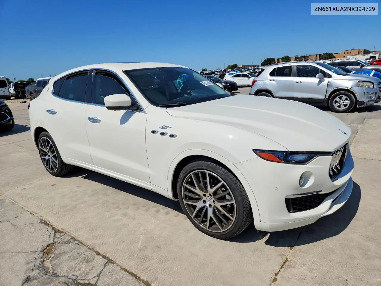 2022 Maserati Levante Base VIN: ZN661XUA2NX394729 Lot: 60033346