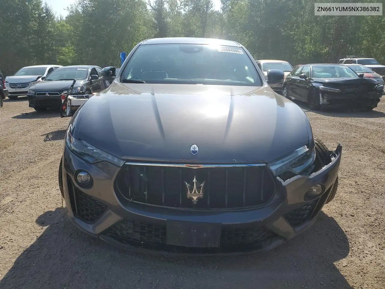 2022 Maserati Levante Modena VIN: ZN661YUM5NX386382 Lot: 60684986