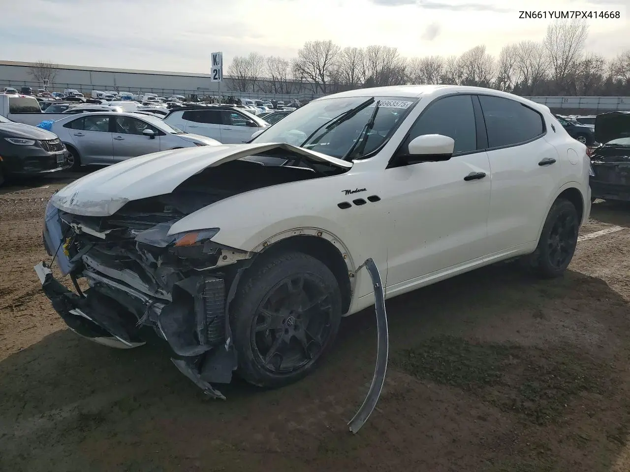 2023 Maserati Levante Modena VIN: ZN661YUM7PX414668 Lot: 78963575