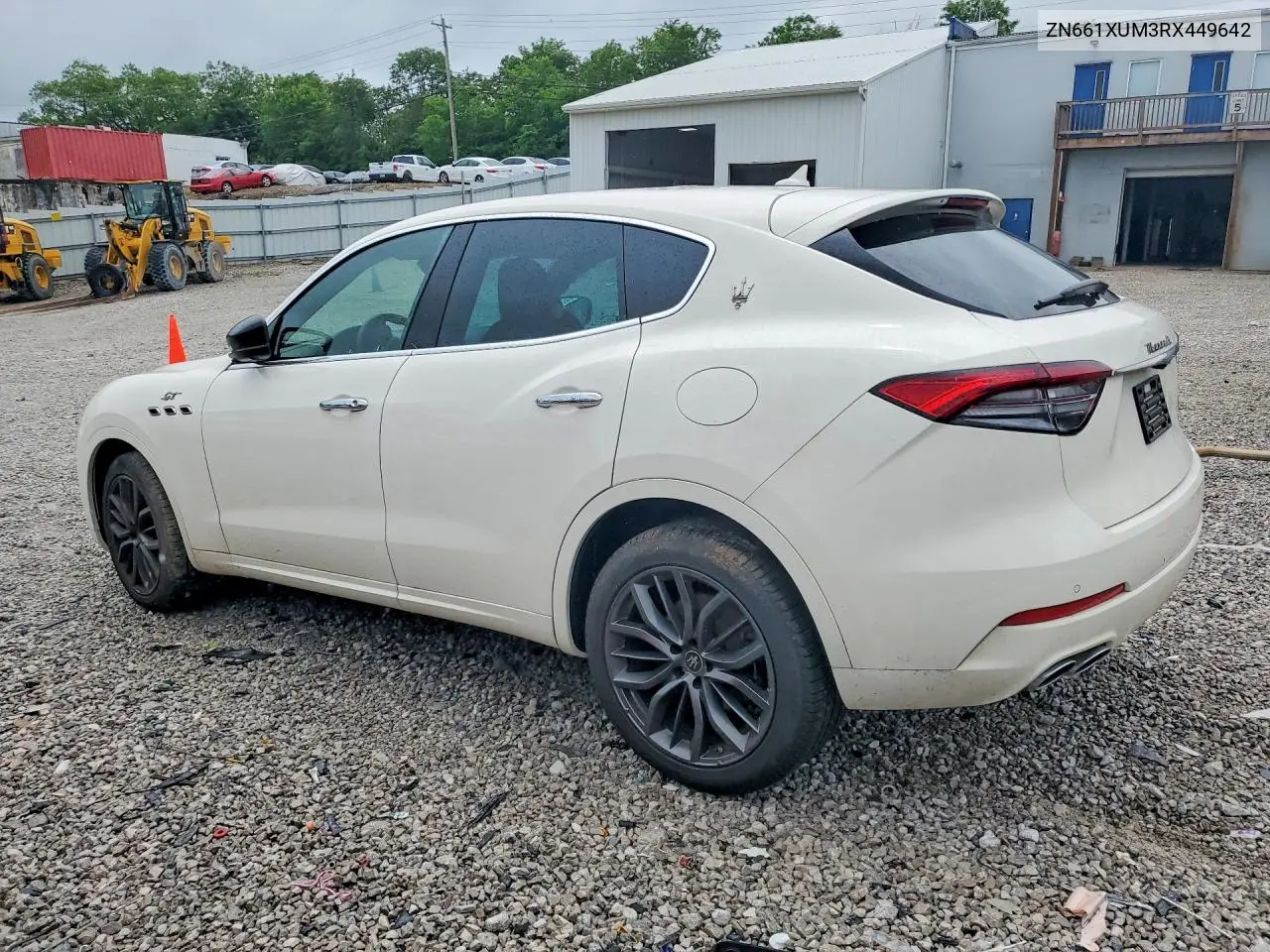 2024 Maserati Levante Modena VIN: ZN661XUM3RX449642 Lot: 54841696