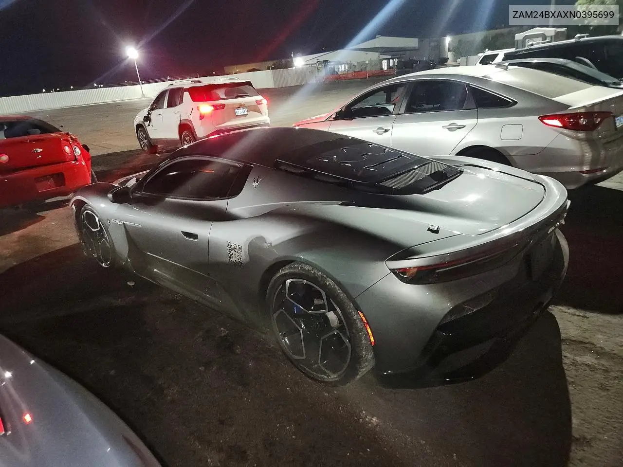 2022 Maserati Mc20 VIN: ZAM24BXAXN0395699 Lot: 61980646