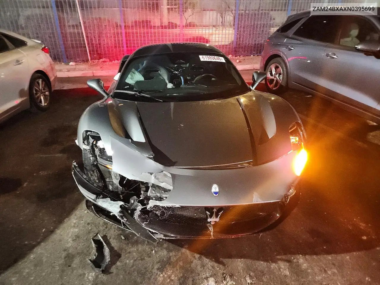 2022 Maserati Mc20 VIN: ZAM24BXAXN0395699 Lot: 61980646