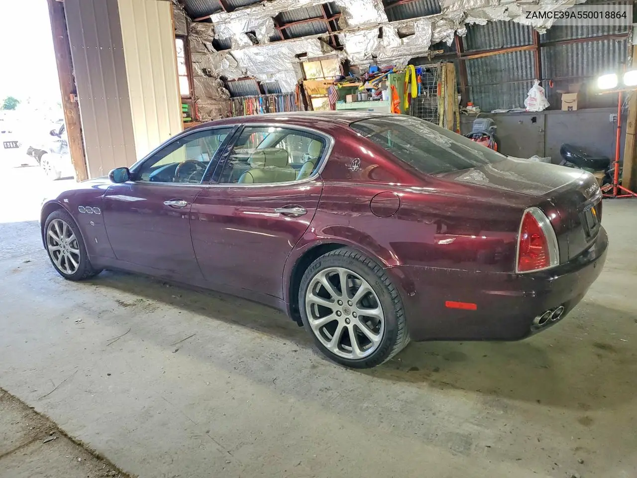2005 Maserati Quattroporte M139 VIN: ZAMCE39A550018864 Lot: 56265416