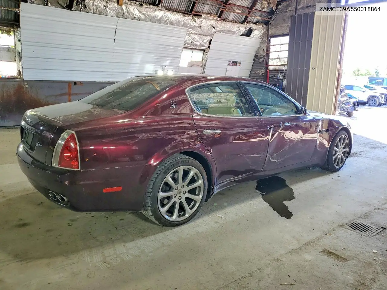 2005 Maserati Quattroporte M139 VIN: ZAMCE39A550018864 Lot: 56265416