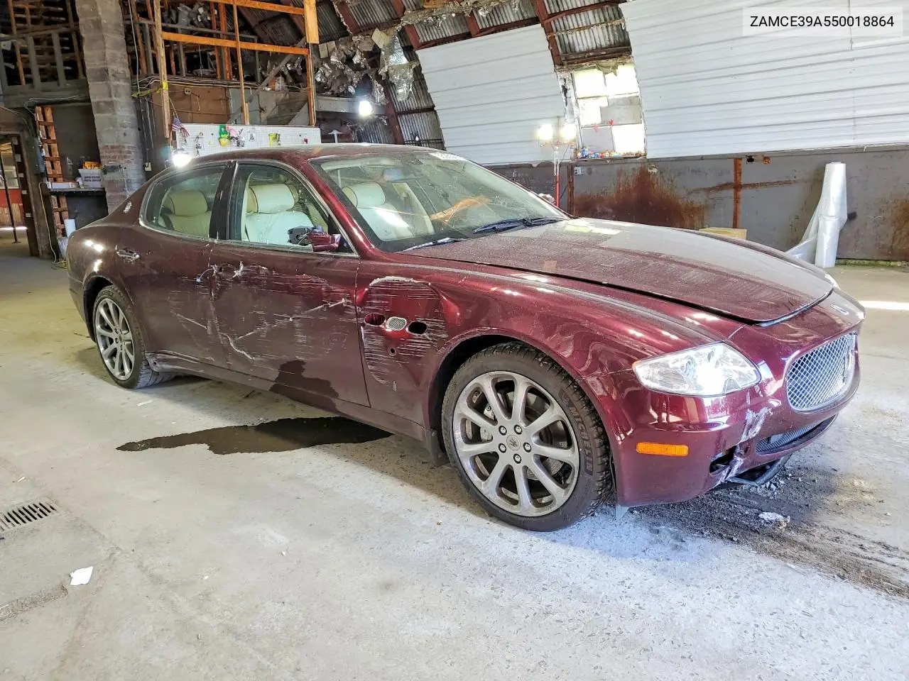2005 Maserati Quattroporte M139 VIN: ZAMCE39A550018864 Lot: 56265416