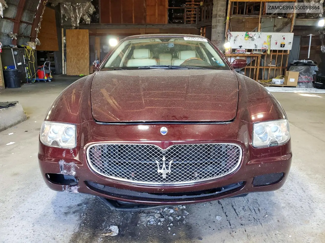 2005 Maserati Quattroporte M139 VIN: ZAMCE39A550018864 Lot: 56265416