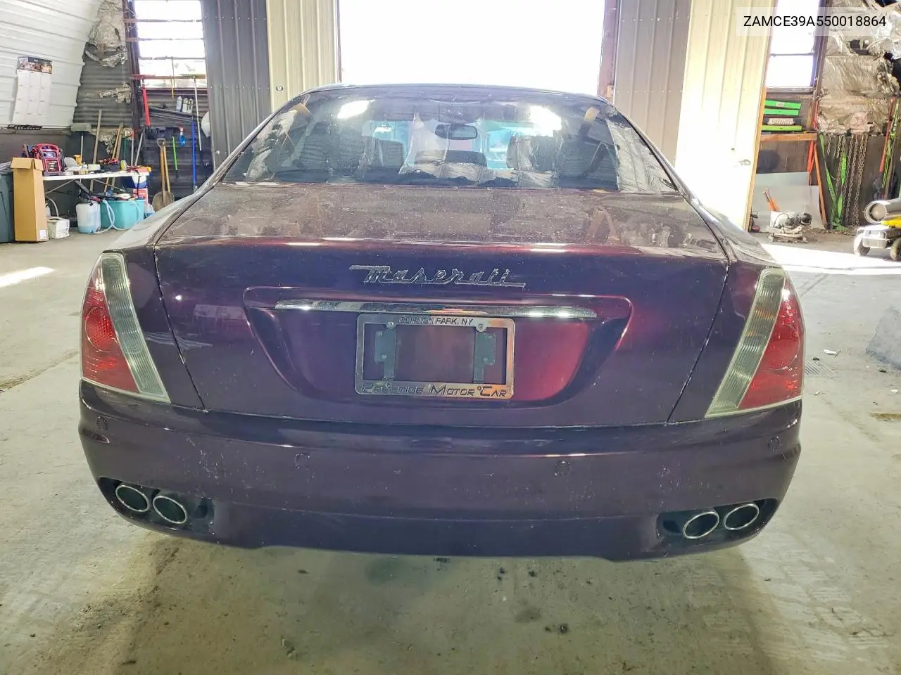 2005 Maserati Quattroporte M139 VIN: ZAMCE39A550018864 Lot: 56265416