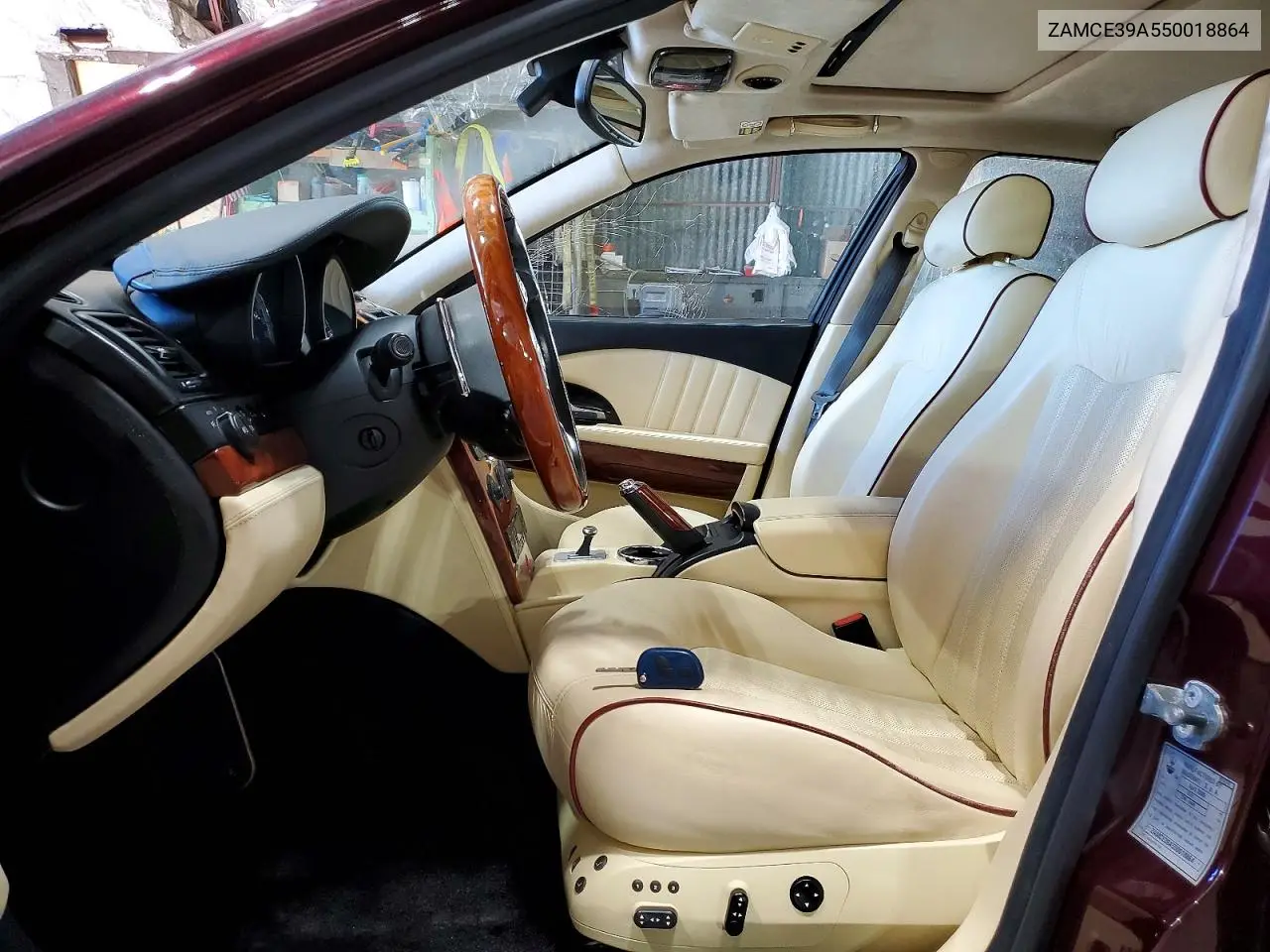 2005 Maserati Quattroporte M139 VIN: ZAMCE39A550018864 Lot: 56265416