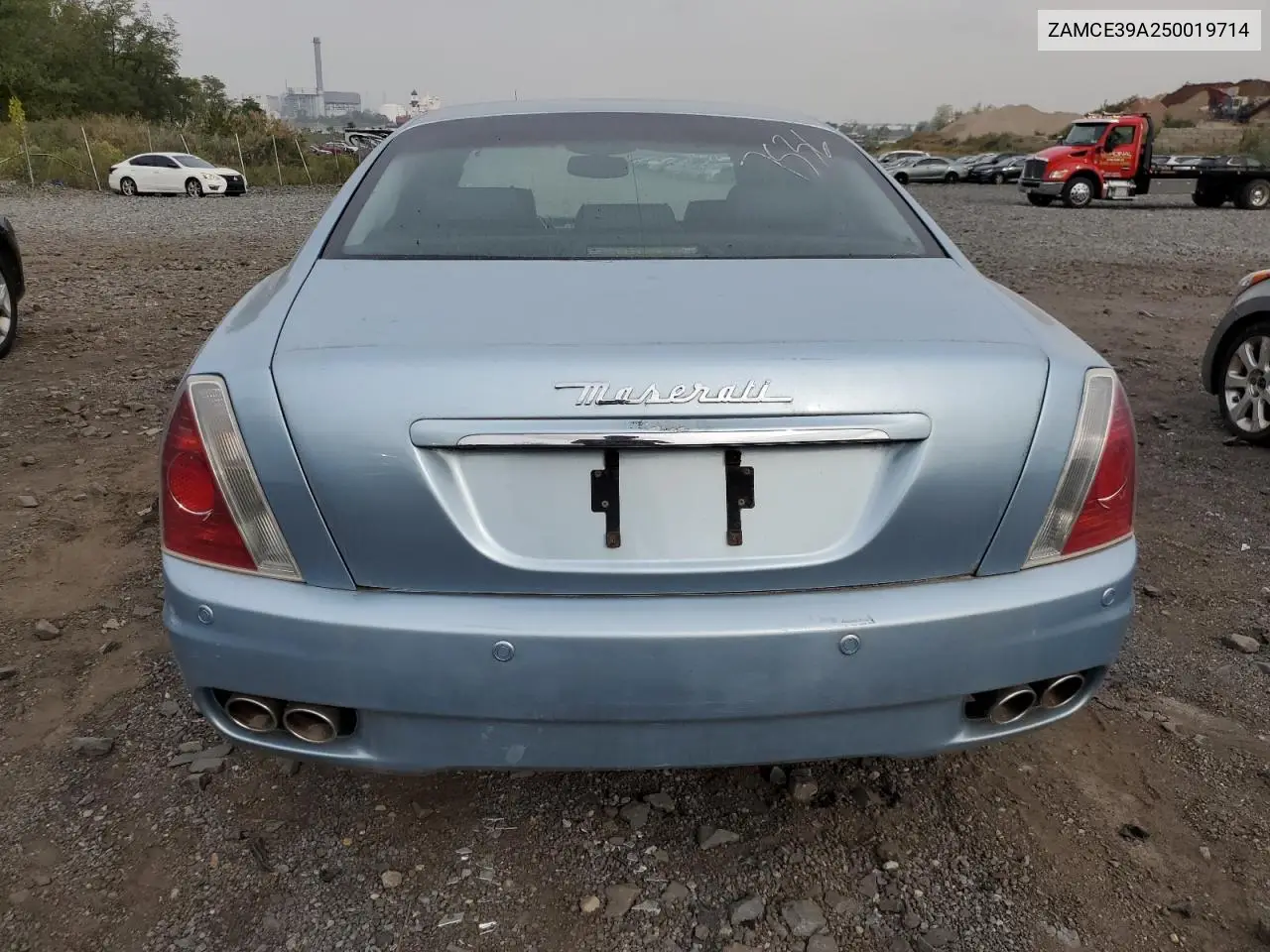2005 Maserati Quattroporte M139 VIN: ZAMCE39A250019714 Lot: 83944255