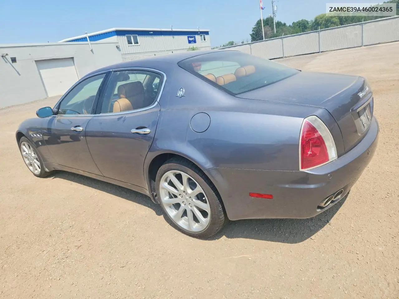 2006 Maserati Quattroporte M139 VIN: ZAMCE39A460024365 Lot: 61345306