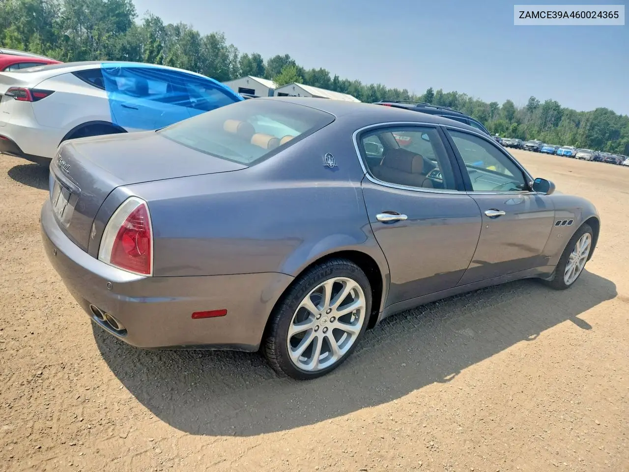 2006 Maserati Quattroporte M139 VIN: ZAMCE39A460024365 Lot: 61345306