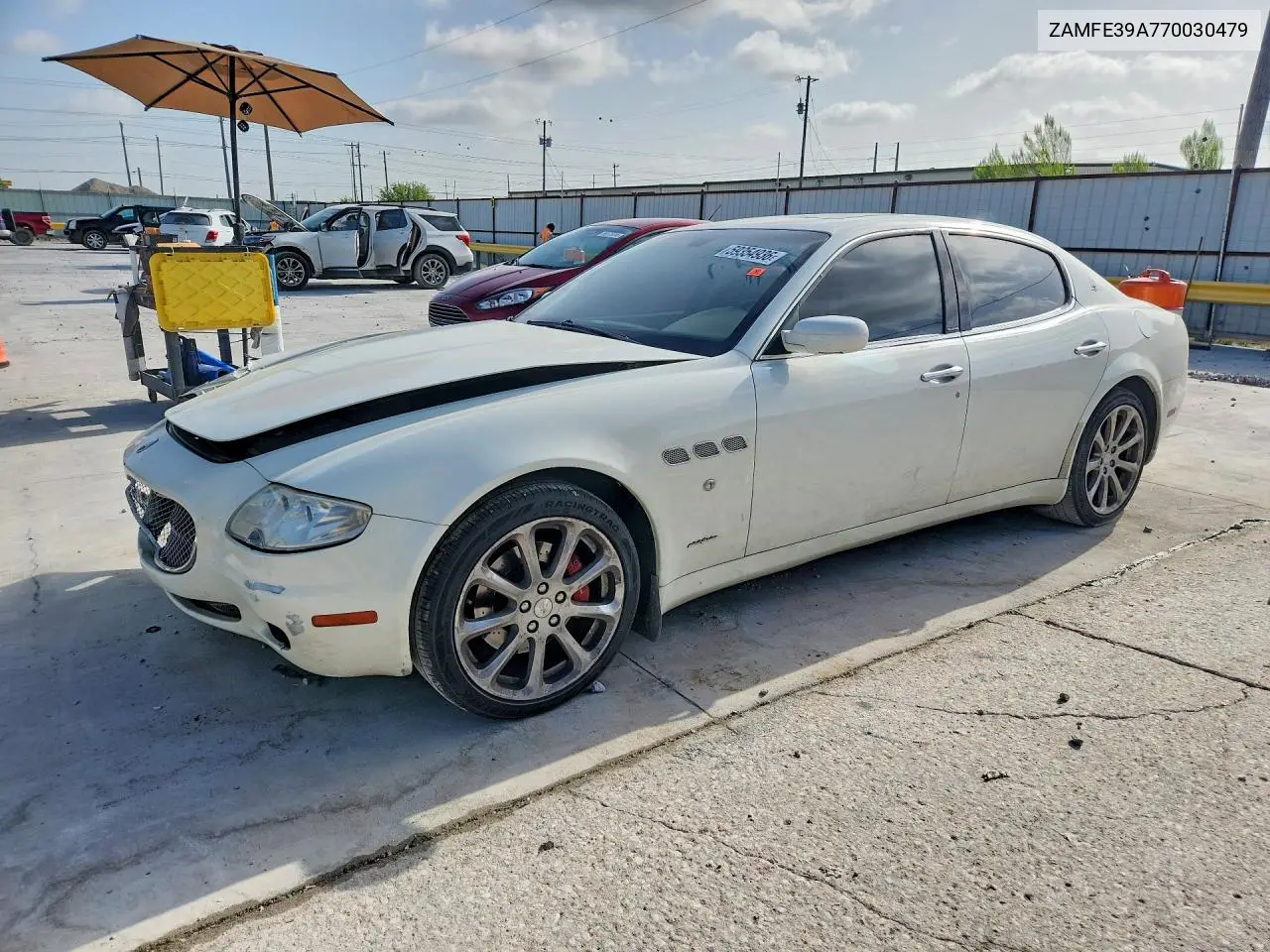 2007 Maserati Quattroporte M139 VIN: ZAMFE39A770030479 Lot: 59354936