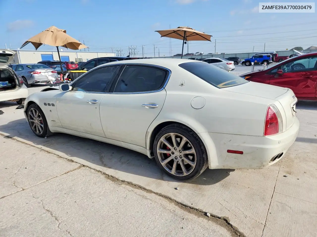 2007 Maserati Quattroporte M139 VIN: ZAMFE39A770030479 Lot: 59354936