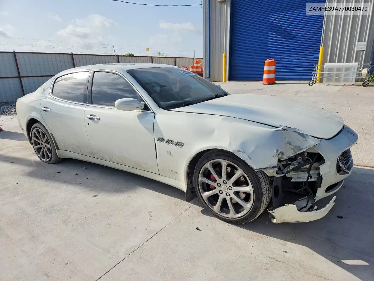 2007 Maserati Quattroporte M139 VIN: ZAMFE39A770030479 Lot: 59354936