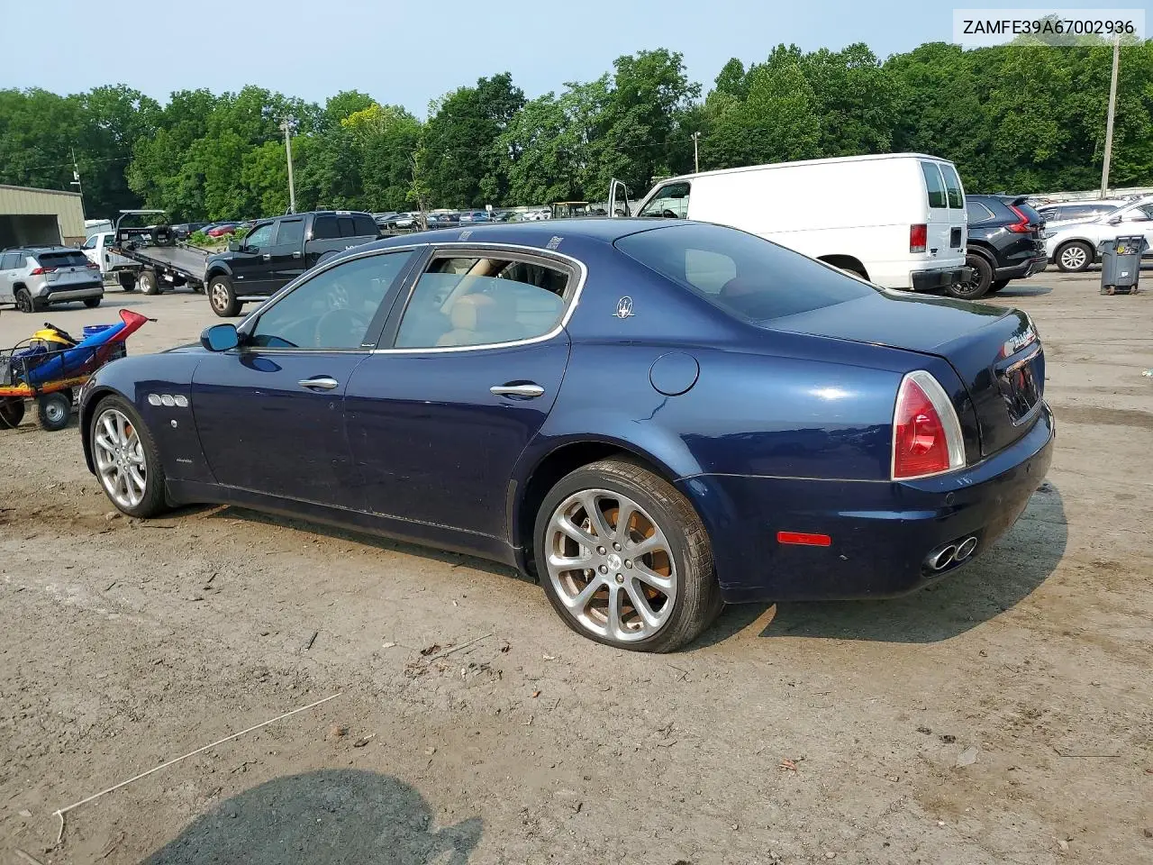 2007 Maserati Quattroporte M139 VIN: ZAMFE39A670029369 Lot: 60672896