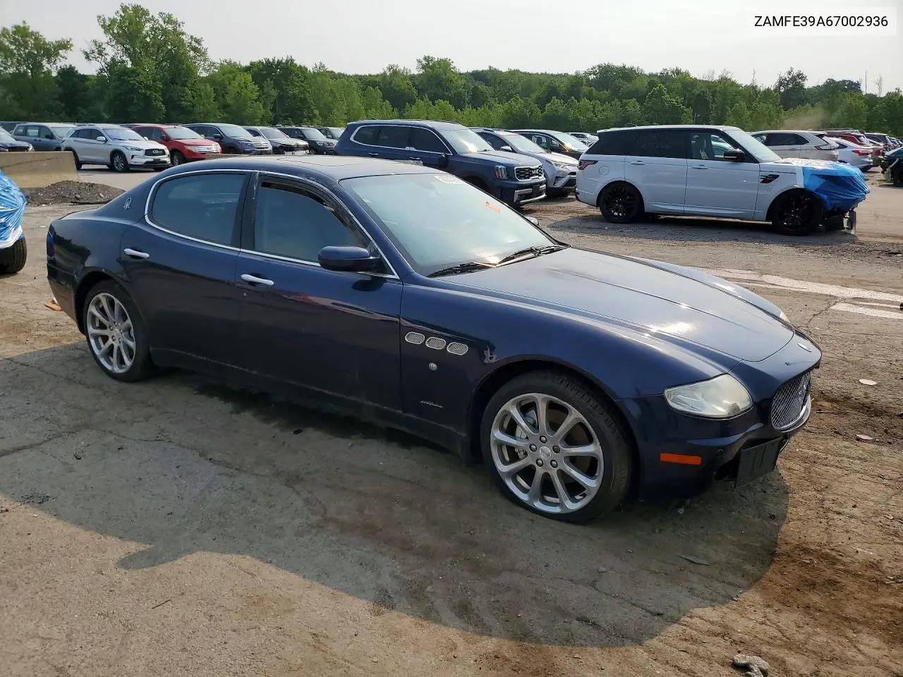 2007 Maserati Quattroporte M139 VIN: ZAMFE39A670029369 Lot: 60672896