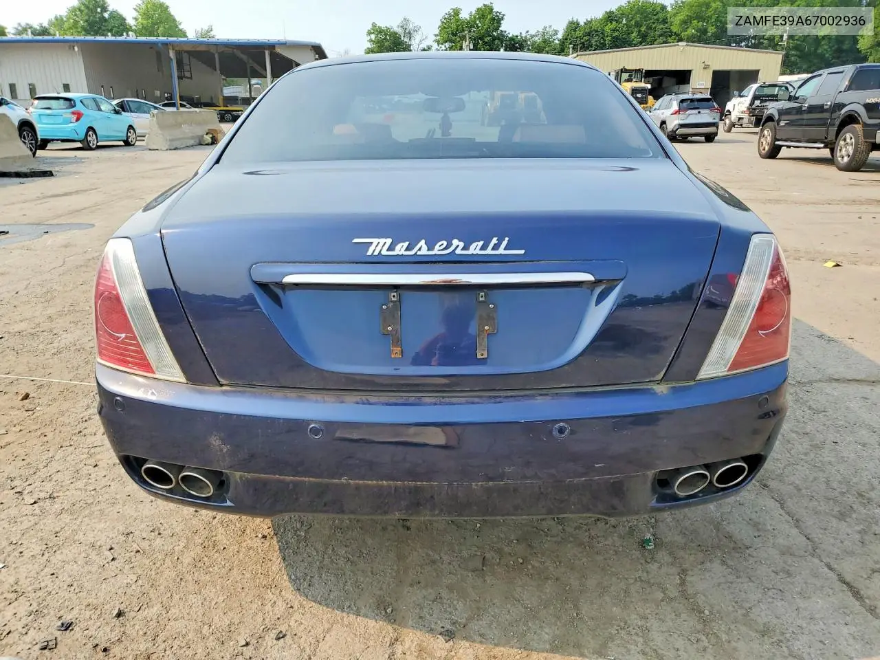 2007 Maserati Quattroporte M139 VIN: ZAMFE39A670029369 Lot: 60672896