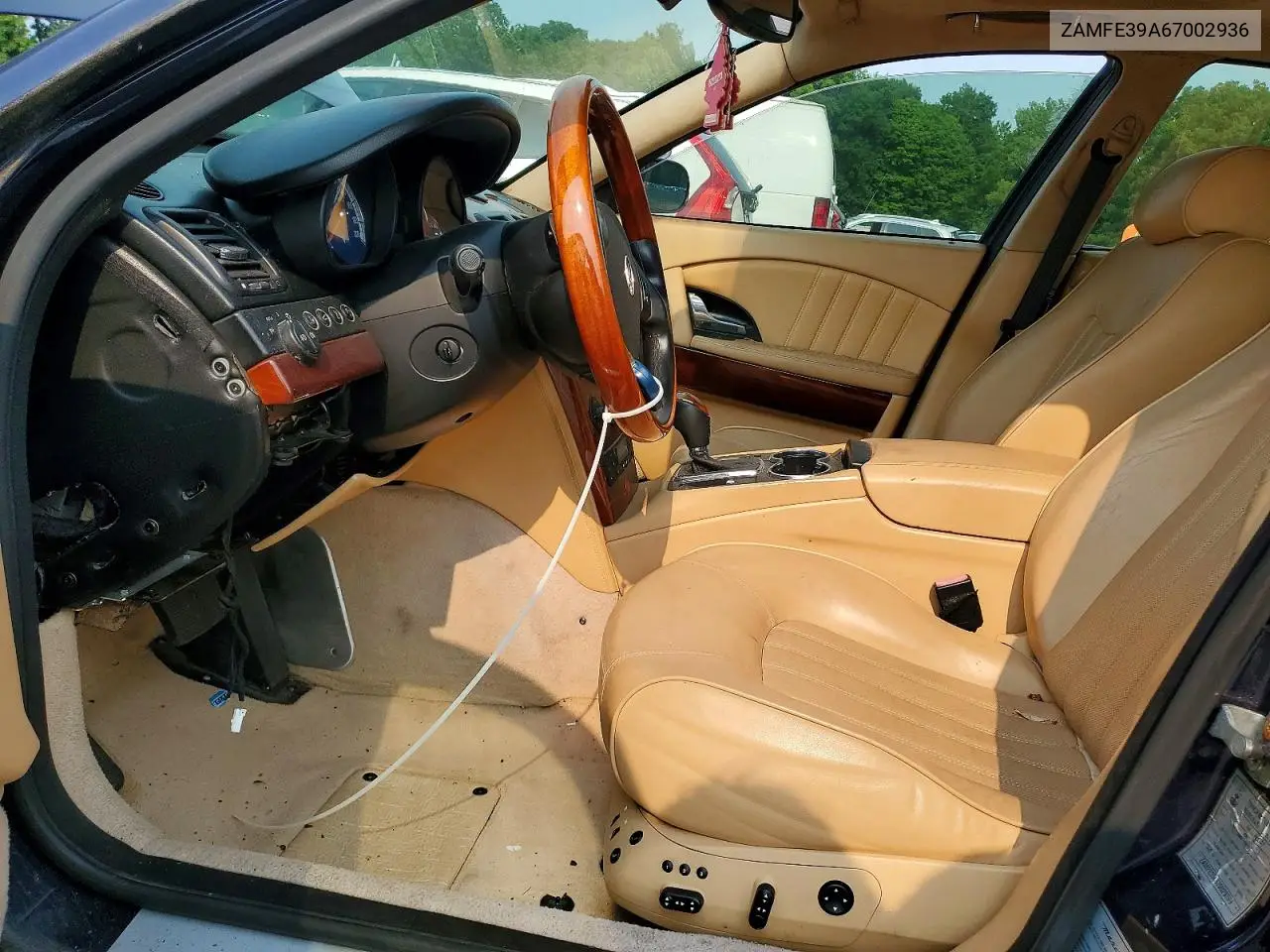 2007 Maserati Quattroporte M139 VIN: ZAMFE39A670029369 Lot: 60672896