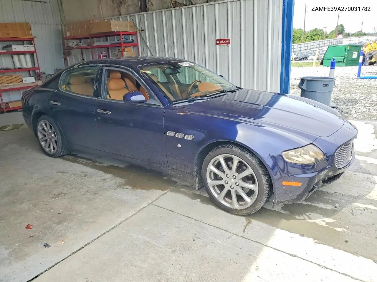 2007 Maserati Quattroporte M139 VIN: ZAMFE39A270031782 Lot: 62077286