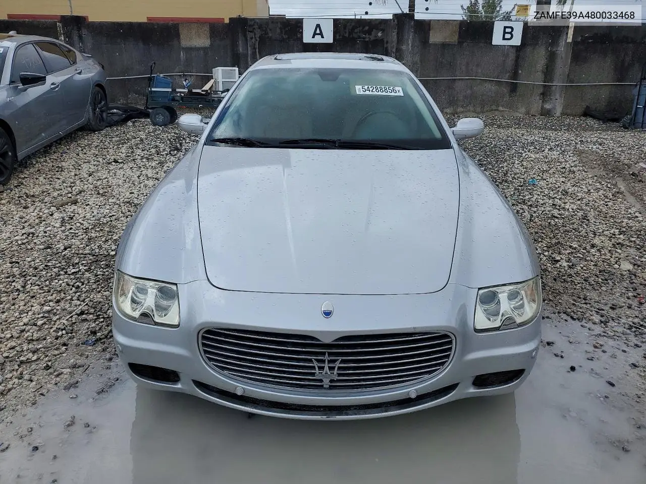 2008 Maserati Quattroporte M139 VIN: ZAMFE39A480033468 Lot: 54288856