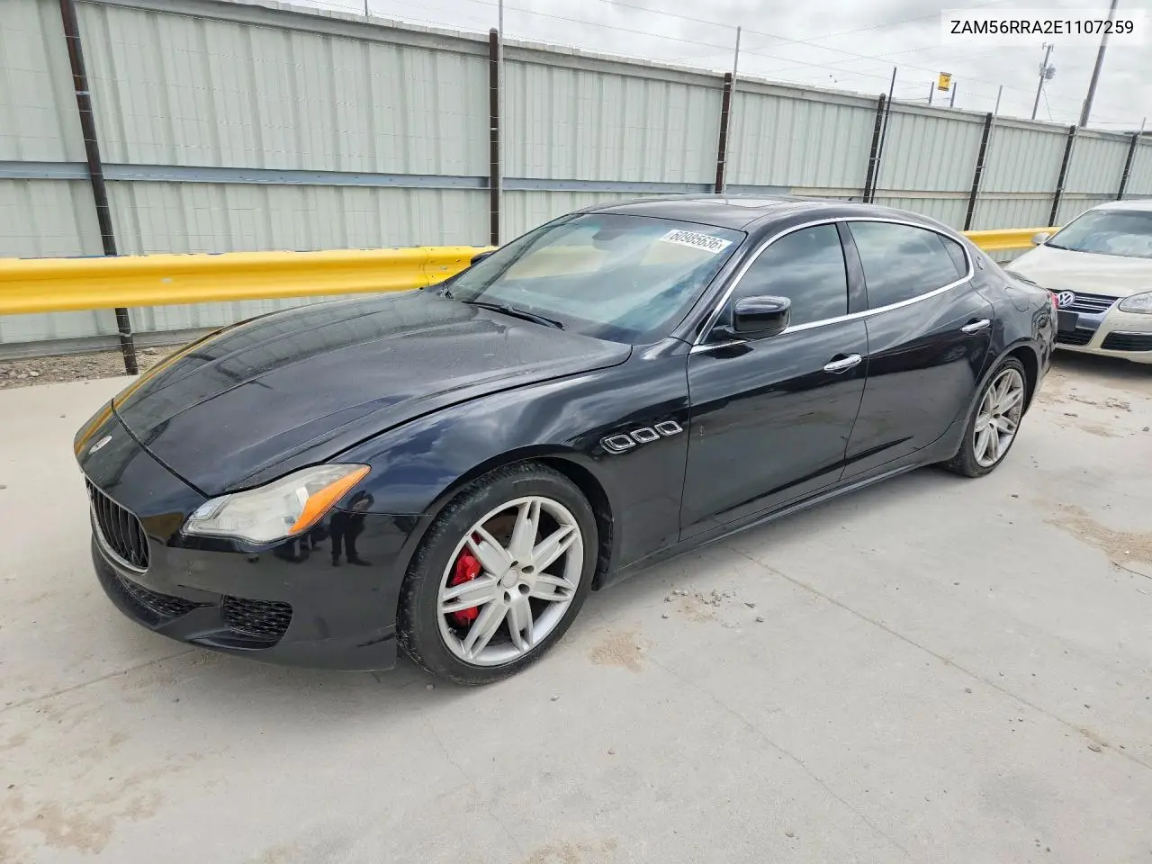 2014 Maserati Quattroporte S VIN: ZAM56RRA2E1107259 Lot: 60985636