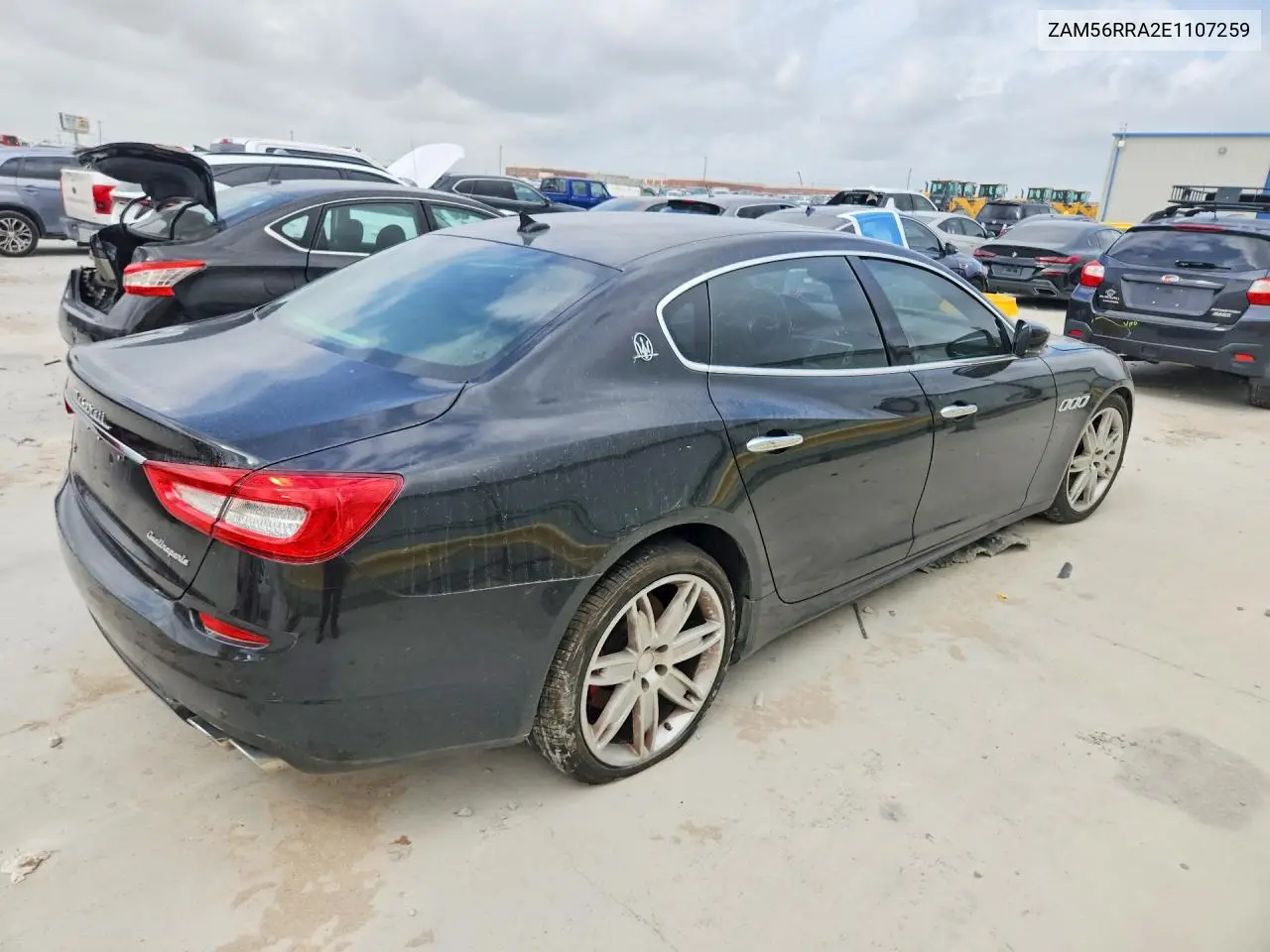 2014 Maserati Quattroporte S VIN: ZAM56RRA2E1107259 Lot: 60985636