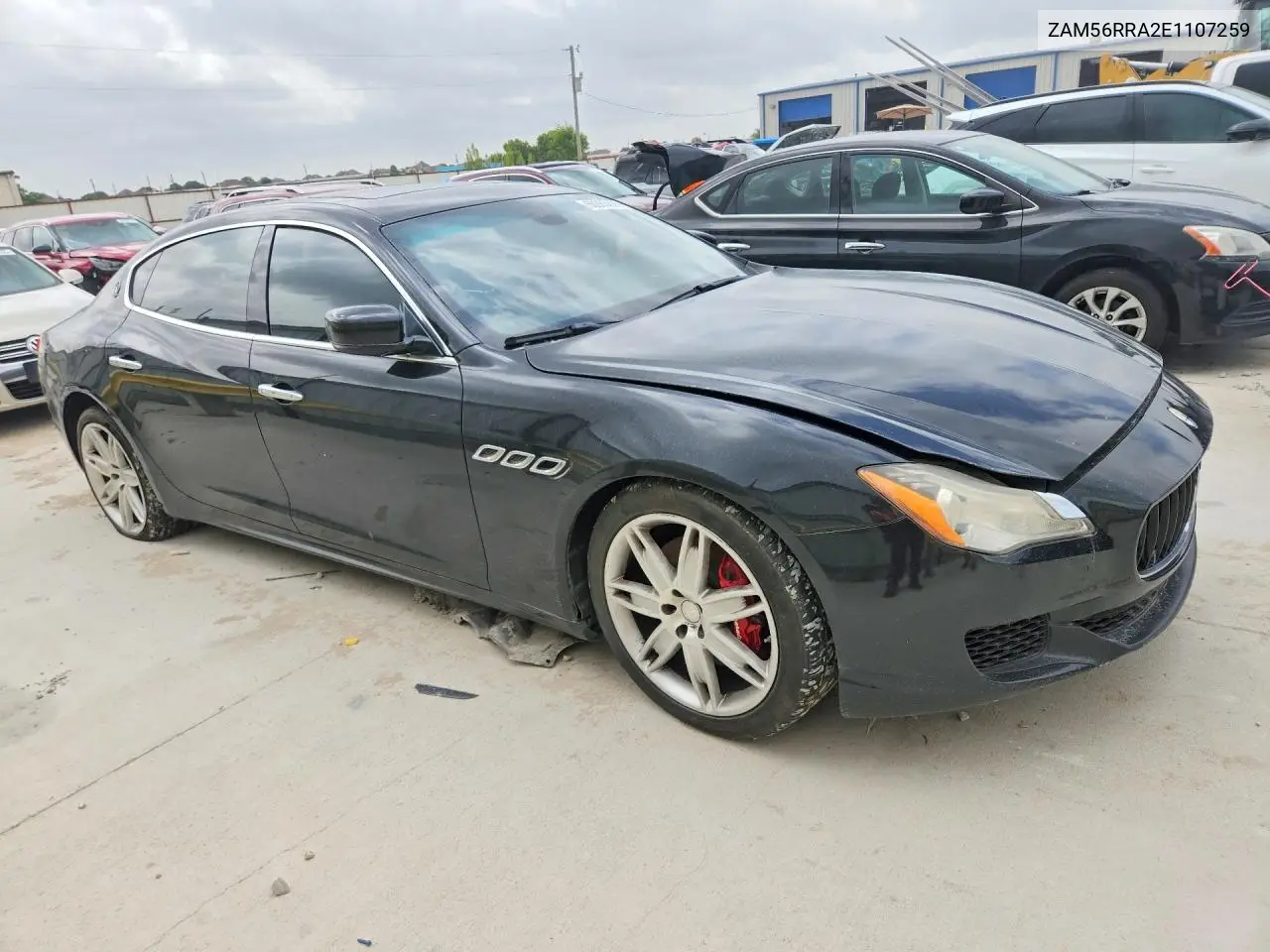 2014 Maserati Quattroporte S VIN: ZAM56RRA2E1107259 Lot: 60985636