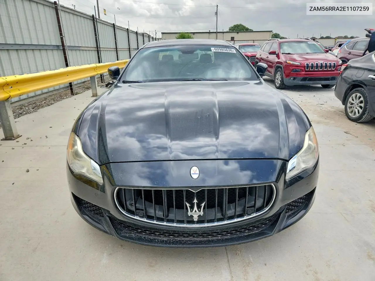 2014 Maserati Quattroporte S VIN: ZAM56RRA2E1107259 Lot: 60985636