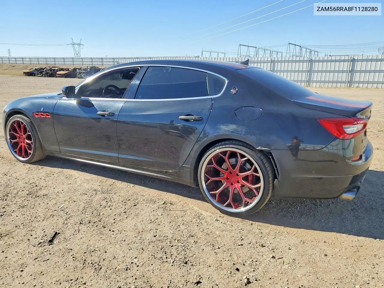 2015 Maserati Quattroporte S VIN: ZAM56RRA8F1128280 Lot: 48835566