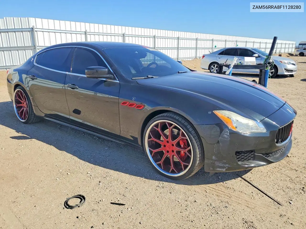2015 Maserati Quattroporte S VIN: ZAM56RRA8F1128280 Lot: 48835566