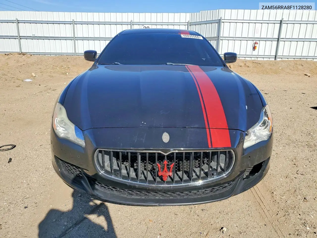 2015 Maserati Quattroporte S VIN: ZAM56RRA8F1128280 Lot: 48835566