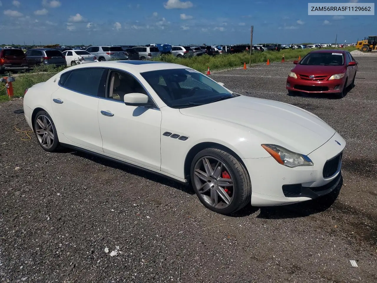 2015 Maserati Quattroporte S VIN: ZAM56RRA5F1129662 Lot: 60659056