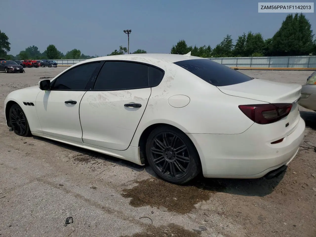 2015 Maserati Quattroporte Gts VIN: ZAM56PPA1F1142013 Lot: 61083546