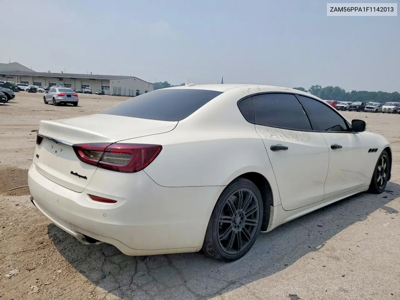 2015 Maserati Quattroporte Gts VIN: ZAM56PPA1F1142013 Lot: 61083546